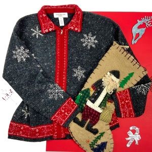 Jones New York Christmas Sweater